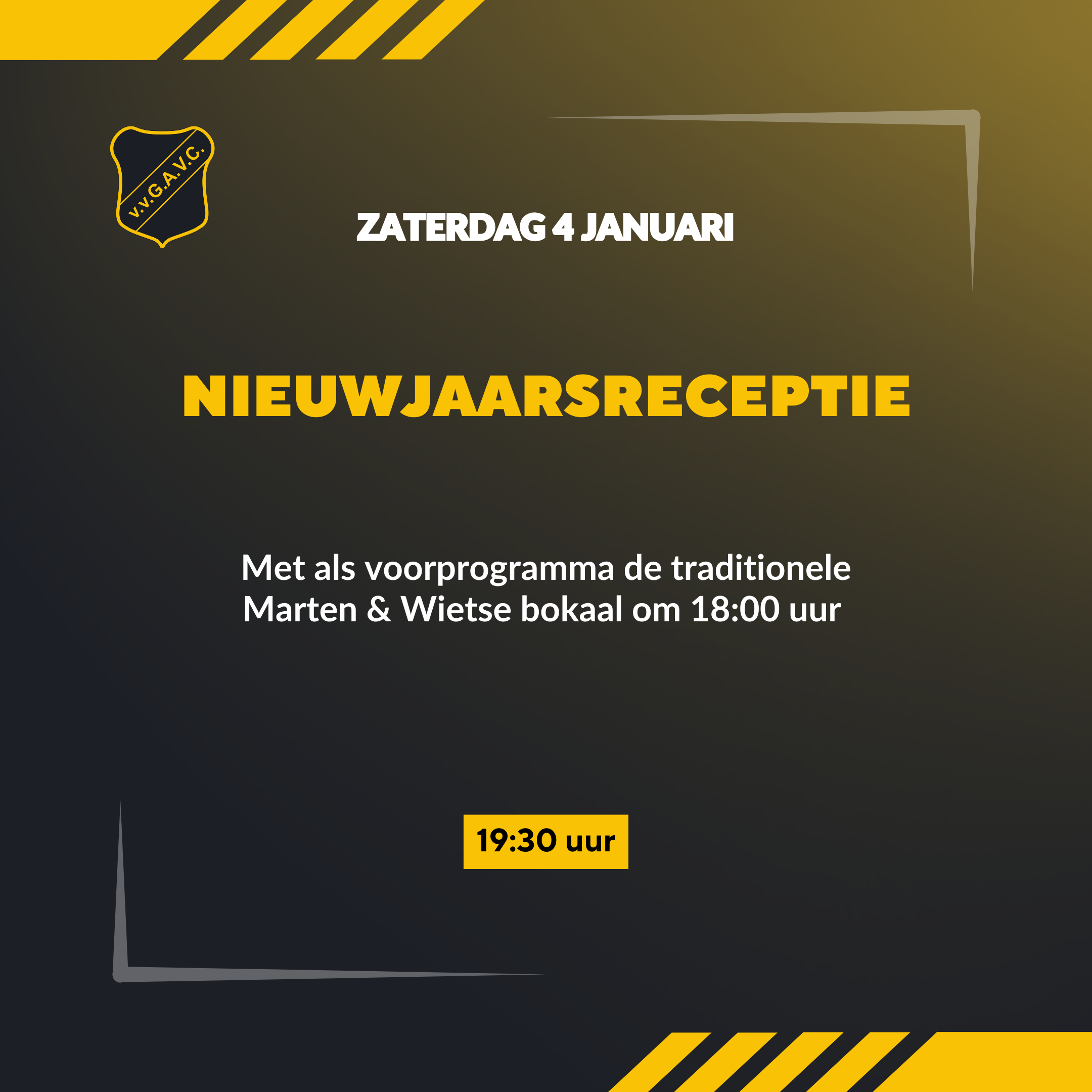 Nieuwjaarsreceptie